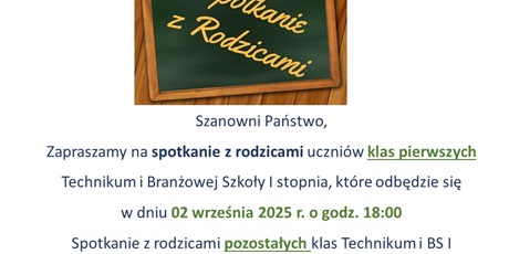 SPOTKANIE Z RODZICAMI 
