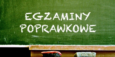 HARMONOGRAM EGZAMINÓW POPRAWKOWYCH -  SIERPIEŃ 2025